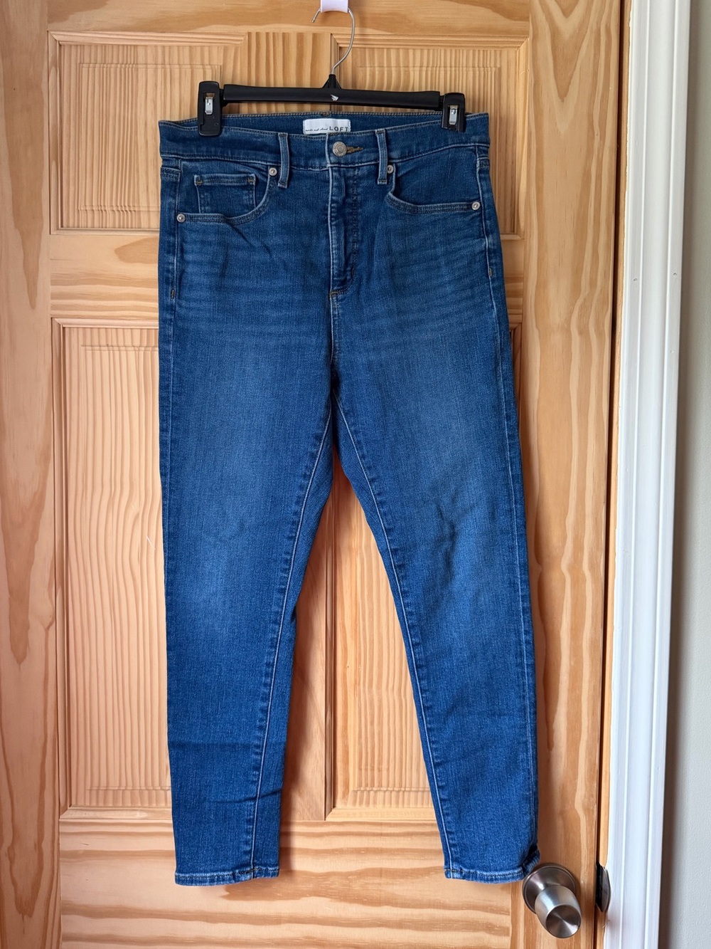 LOFT Blue Denim Skinny Jeans